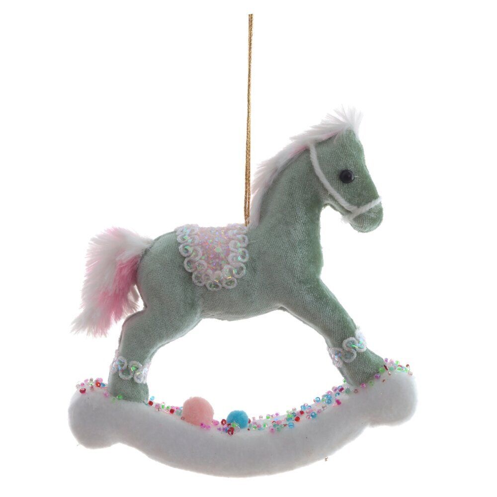 GAEM Изделие декоративное подвесное "Лошадка", L15 W3 H14 см, 3в.