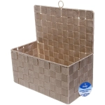 Органайзер настенный для хранения «ФАРТЕГО», цвет капучино, 29*15*28см (лейбл Селфи)