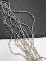 Бусины стеклянные рис 5.5*3.5мм