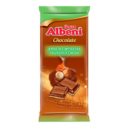 Шоколад Albeni фундук  85 гр