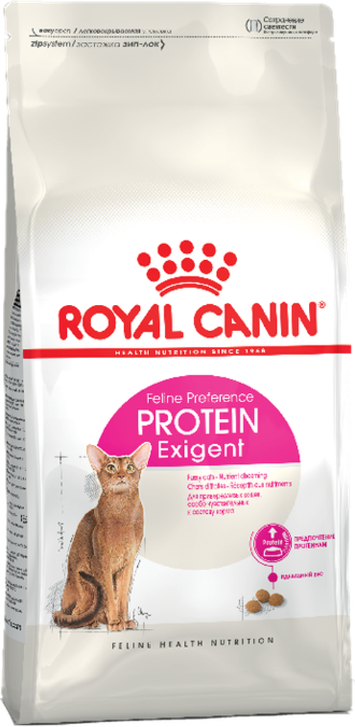 Royal Canin Protein Exigent Сухой корм для кошек с высоким содержанием протеина, 400 г