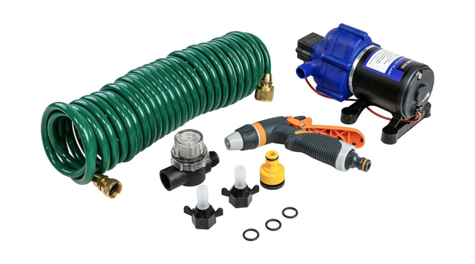 Комплект помывочный Marine Rocket, 24 В, 11.6 л/мин, 55 PSI (3.7 бар)