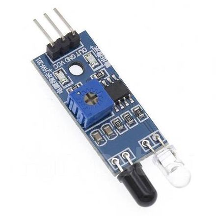 ИК датчик препятствия (линии) для Arduino (горизонтальный, 3 провода)