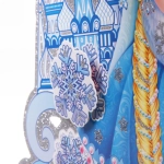 Плакат «Морозная снегурочка» 50 см