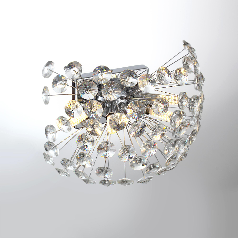 Eletto EL322W04.1 Betsy Бра хрустальное Хром