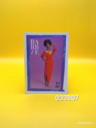 Аксессуар винтажная карточка Барби 90х 033807