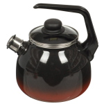Чайник сталь, эмал, 3 л, свист, руч консоль, СтальЭмаль, Кармен, 4с209я