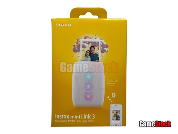 Моментальный фотопринтер Fujifilm Instax Mini Link 3 Clay White