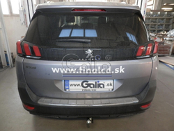 Фаркоп оцинкованный Galia P047C для Peugeot 5008 2017-(паспорт и сертификат в комплекте)(без электрики)