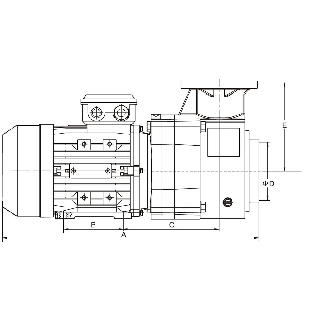 Насос Aquaviva BQP-4.0 трехфазный