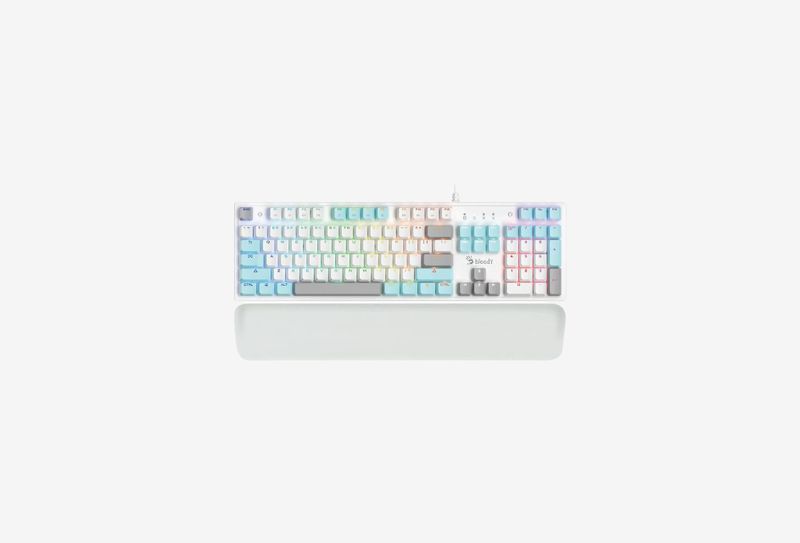 Клавиатура USB A4Tech Bloody S515R Icy White