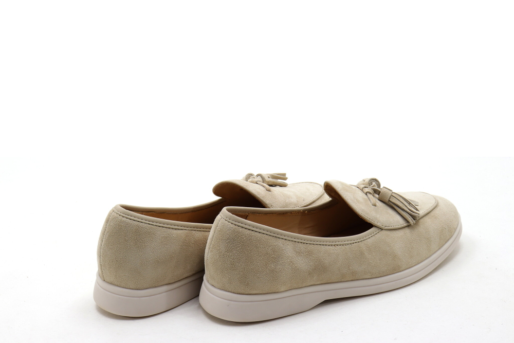 Лоферы нат. замша (36-40)р. / шт.