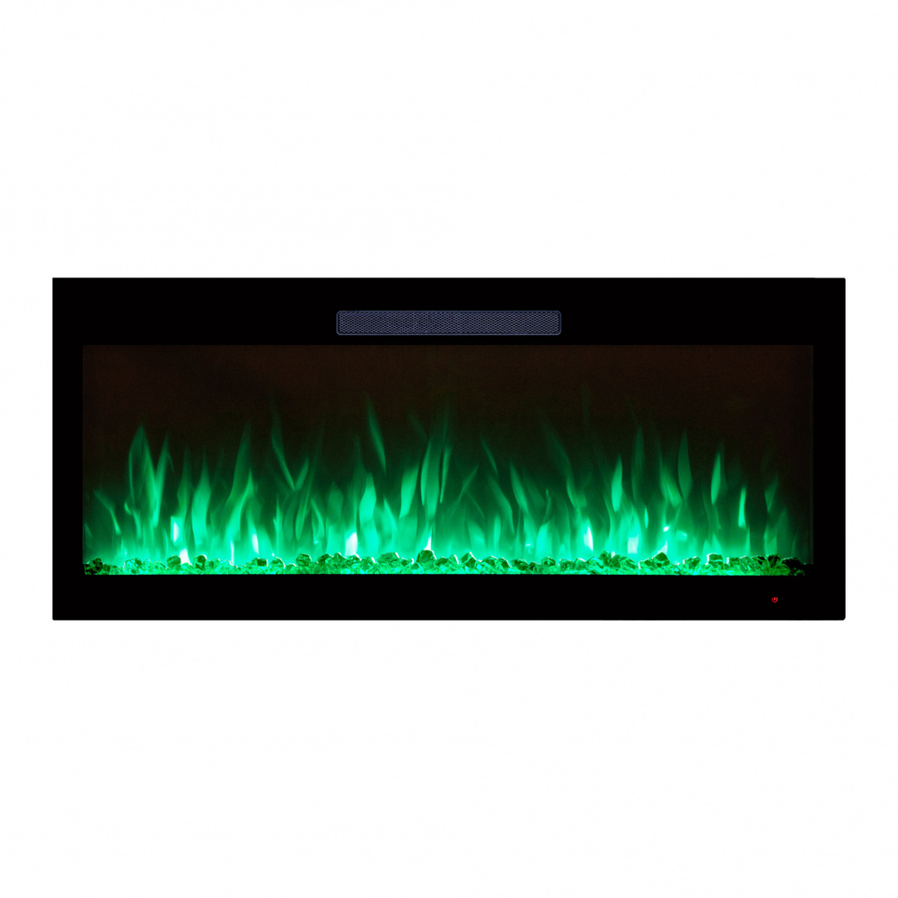 Электроочаг RealFlame Diamond 42, с муляжом дров и кристаллами