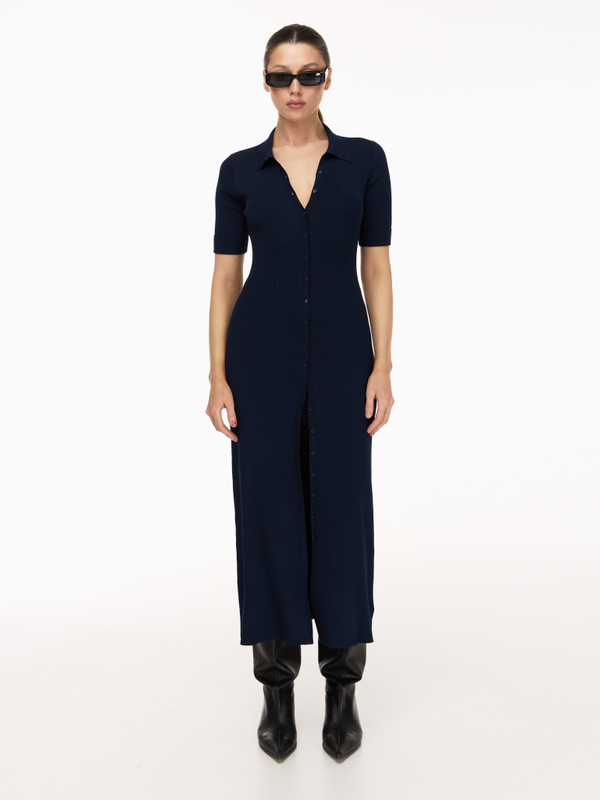 Платье трикотажное