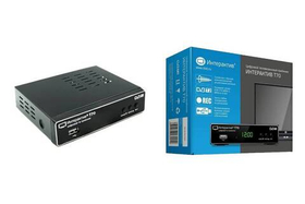 Цифровая приставка ИНТЕРАКТИВ T-70 + доп. Разъем 12 V