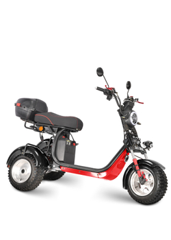 Электроскутер WHITE SIBERIA IKRA 5000W Black