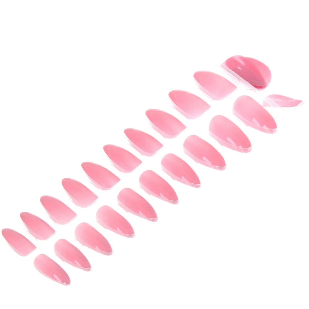 Ногти накладные на клеевых пластинах 24шт «ТЫПРЕКРАСНА!», цвет телесный, длина 2.3см