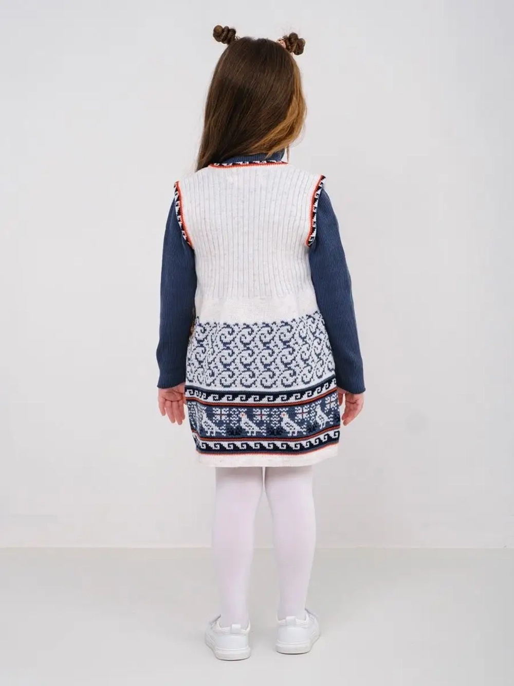 Сарафан вязаный