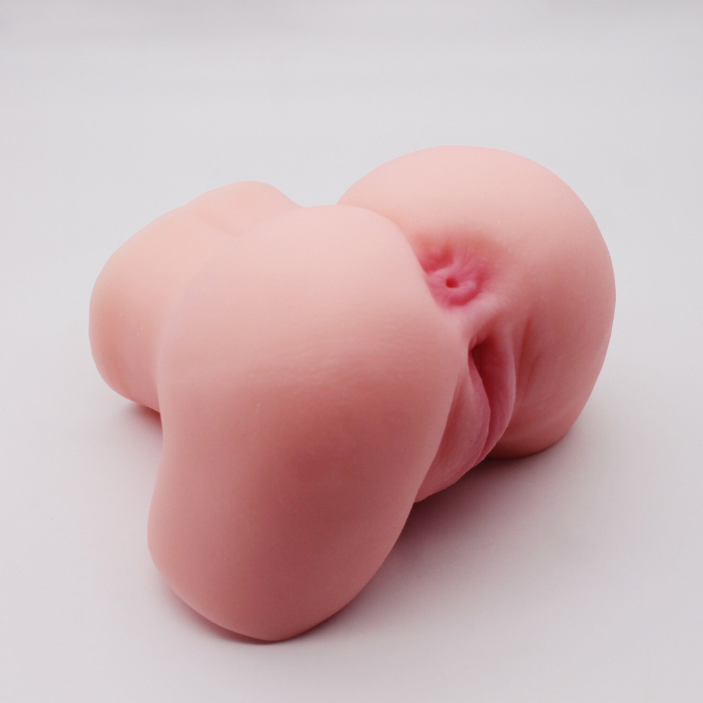 Мастурбатор реалистичный вагина и анус телесный 26 см