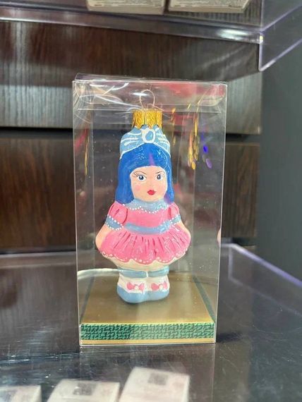 Формовая игрушка Мальвина 10 см., стекло, Витус (46447)