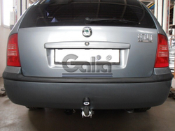 Фаркоп оцинкованный Galia S085A для Skoda Octavia I седан/универсал 1998-2004, Octavia Tour 2004-2010(паспорт и сертификат в комплекте)(без электрики)