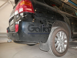 Фаркоп оцинкованный Galia T070A для Toyota Land Cruiser 200 2008-, Lexus LX 2008-(паспорт и сертификат в комплекте)(без электрики)
