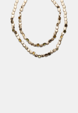 STRADIVARIUS Комплект из 2 ожерелий, золотой