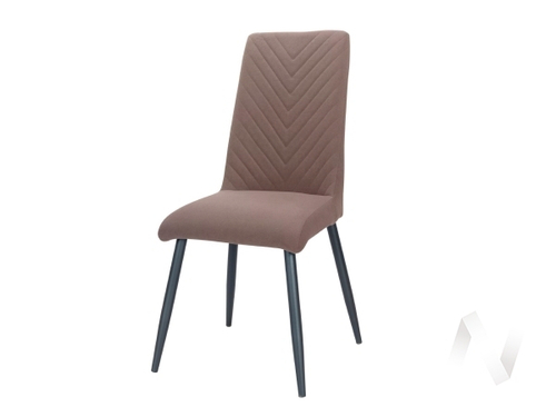 Стул Комфорт 15/1 (опоры редукция 22-24; черный/велюр темно-бежевый RS-05)