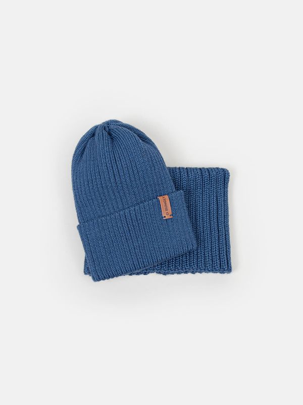 Снуд из смесовой шерсти 