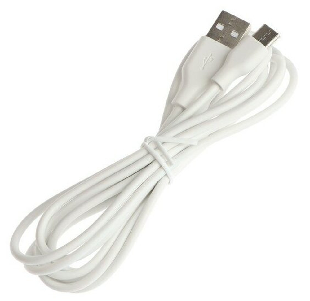 Дата-кабель EXPLOYD EX-K-491 Дата-кабель USB - TYPE-C 2М Classic круглый белый