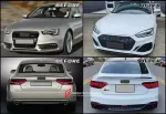 Обвес переделка для AUDI из A5 8T 8F 2007 - 2017 в RS5 F5 Рестайлинг 2020+ Ауди обвес