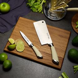 НАБОР НОЖЕЙ AGNESS НЖС НА ПЛАСТИКОВОЙ ВРАЩАЮЩЕЙСЯ ПОДСТАВКЕ 8 ПР. (КОР=6НАБОР.)