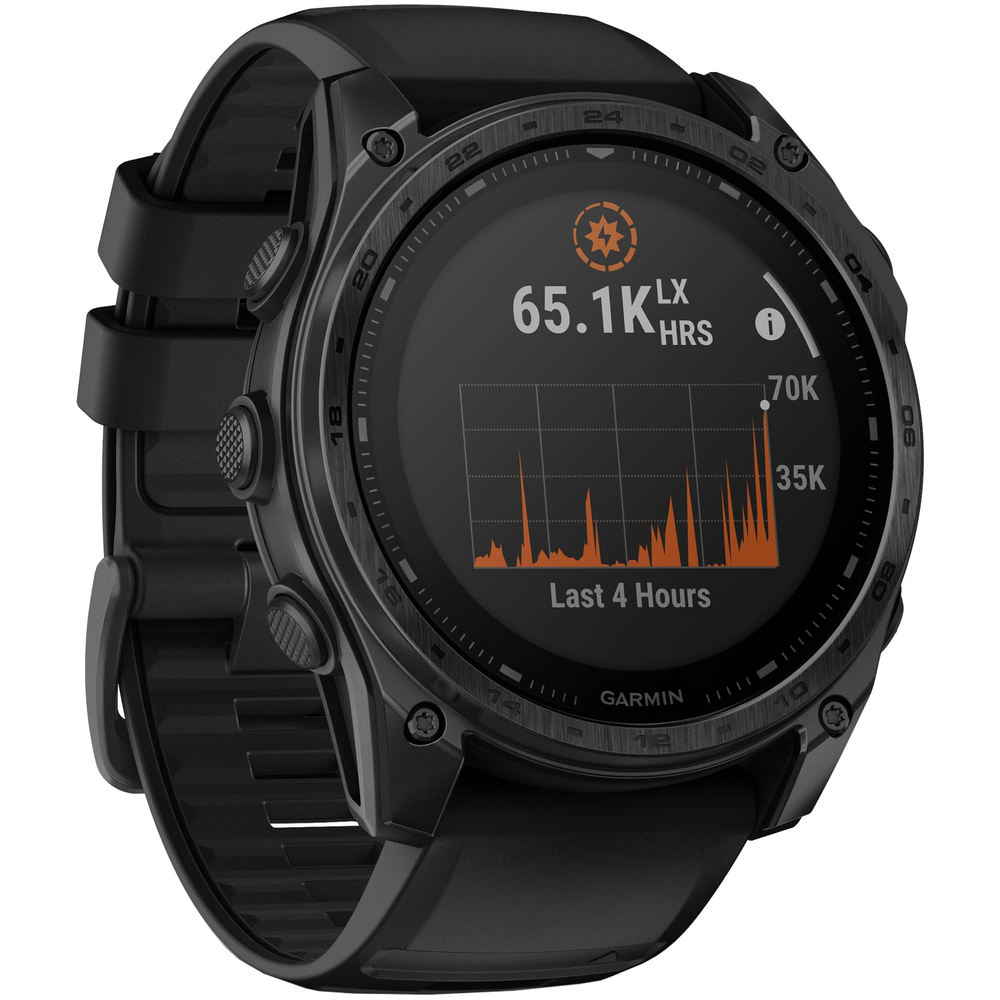 8 Garmin Tactix 8 51мм Solar Sapphire Черные