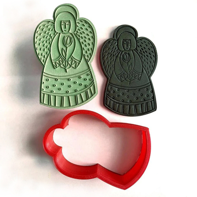 Штамп с вырубкой "Ангел №1"