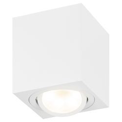 Светильник настенно-потолочный спот ЭРА OL22 WH MR16/GU10, белый, поворотный | Накладные светильники