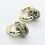 Ювелирные швензы с позолотой, размер 20*4,3 мм, цена за пару