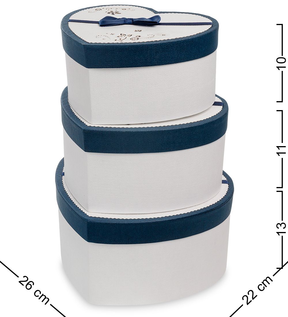 Packing Symphony WF-96-B Набор коробок из 3шт «Сердце»