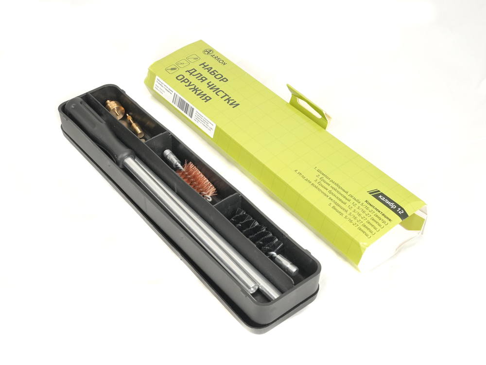 Набор для чистки ARKON 12 калибра, 5 предметов