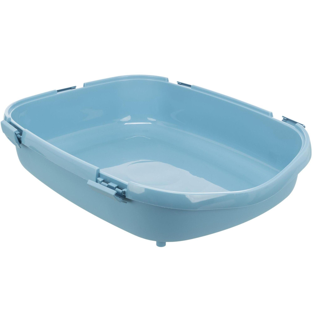 Туалет для кошек Trixie Primo XXL, размер 56x47x71см.,  голубой/ белый