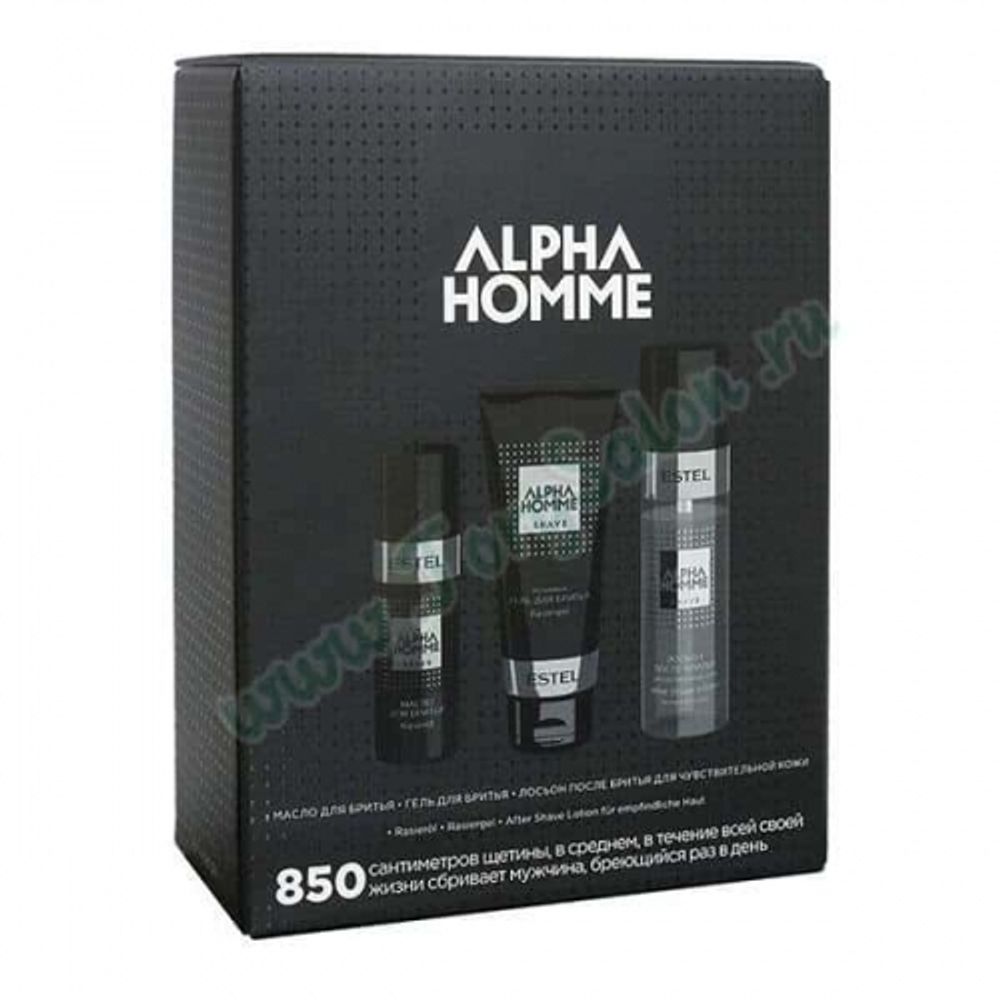 Набор для бритья «Shave Kit», Alpha Homme, Estel