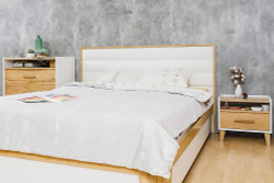 Кровать с подъемным механизмом Айрис 307 Люкс 160х200, дуб