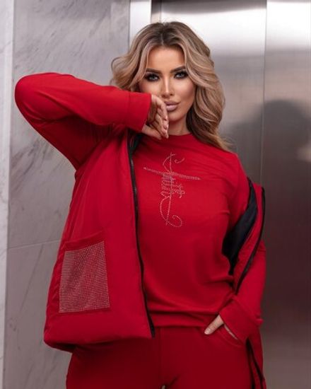 Комплект спортивный с жилетом УК-203-2 Fabrika