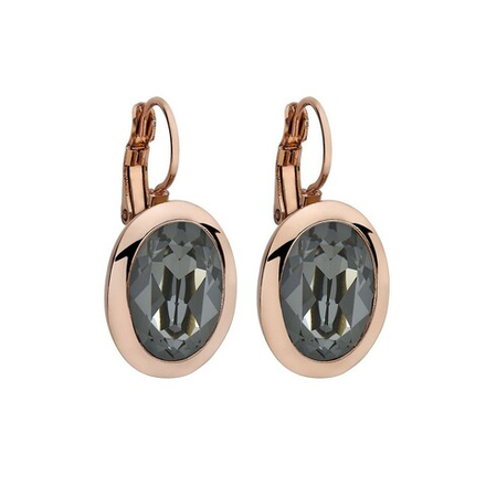 Серьги Qudo Tivola Silver Night 303128 BW/RG
