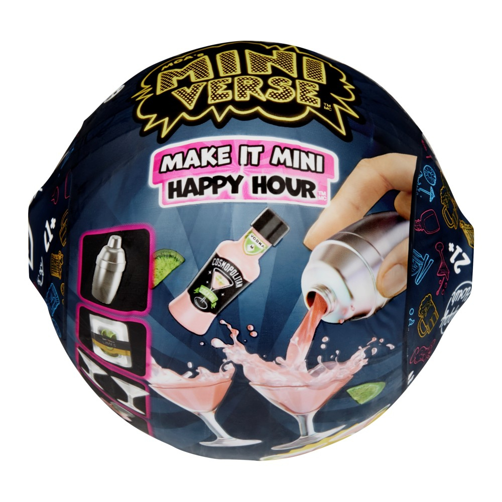 MGA's Miniverse - Мини напитки Шар-сюрприз Make It Mini Happy Hour 513841