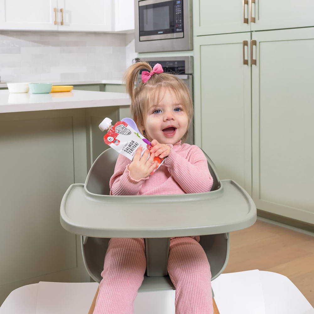 Serenity Kids, лосось терияки с бататом, фиолетовой морковью и аминокислотами из кокоса, для детей от 6 месяцев, 99 г (3,5 унции)