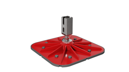 Кровельная опора SOLID FOOT 350х350