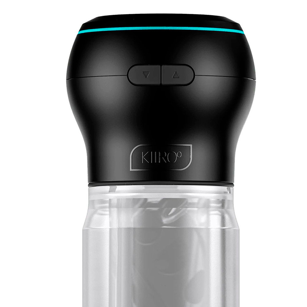 Набор Kiiroo: мастурбатор Feel Pocket Stroker Crystal + интерактивная насадка PowerBlow