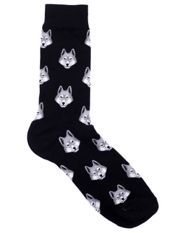 Носки р.40-45 "Звери" Волк