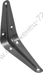 STAYER 100х75 мм, серый, уголок-кронштейн (37400-2)