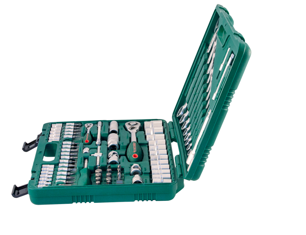 S04H52482S Набор инструмента универсальный 1/4", 1/2"DR, 82 предмета